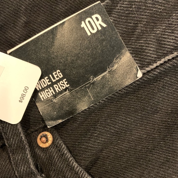 Express High Rise Cargo Jeans - Picture 3 of 6